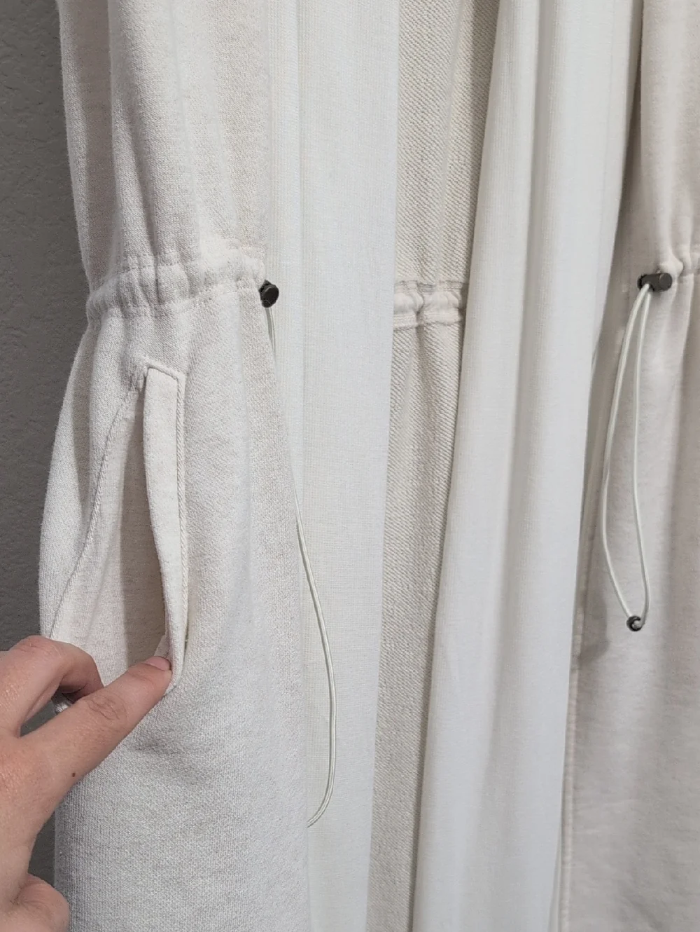 Anthropologie Saturday Sunday Midi Open Waterfall Sweater Vest Duster Sz Medium - Picture 5 of 13